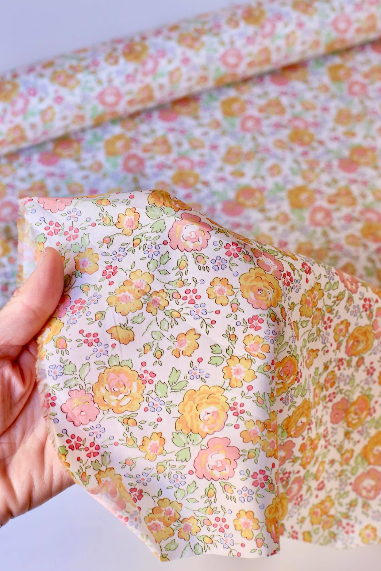 Popelina de algodón Felicite E de Liberty London