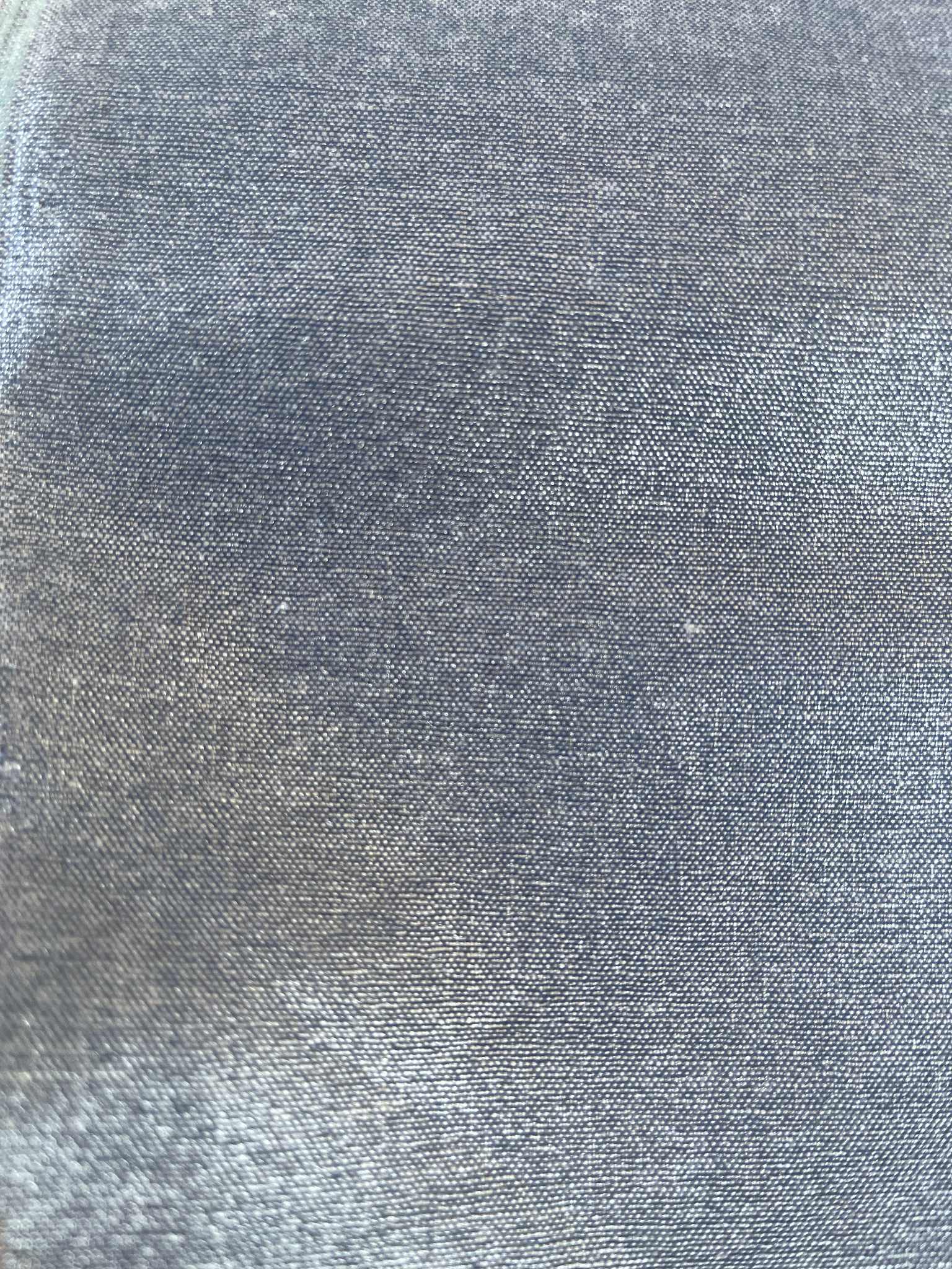 Chambray de algodón Denim con acabado plateado - Imagen 3
