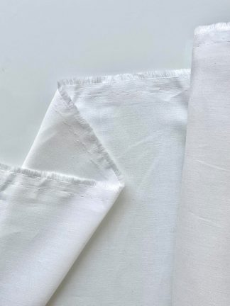 Popelina blanco crema