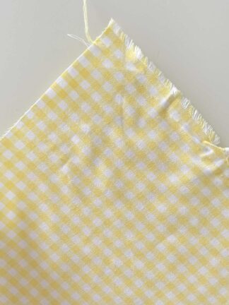 cuadrillé amarillo