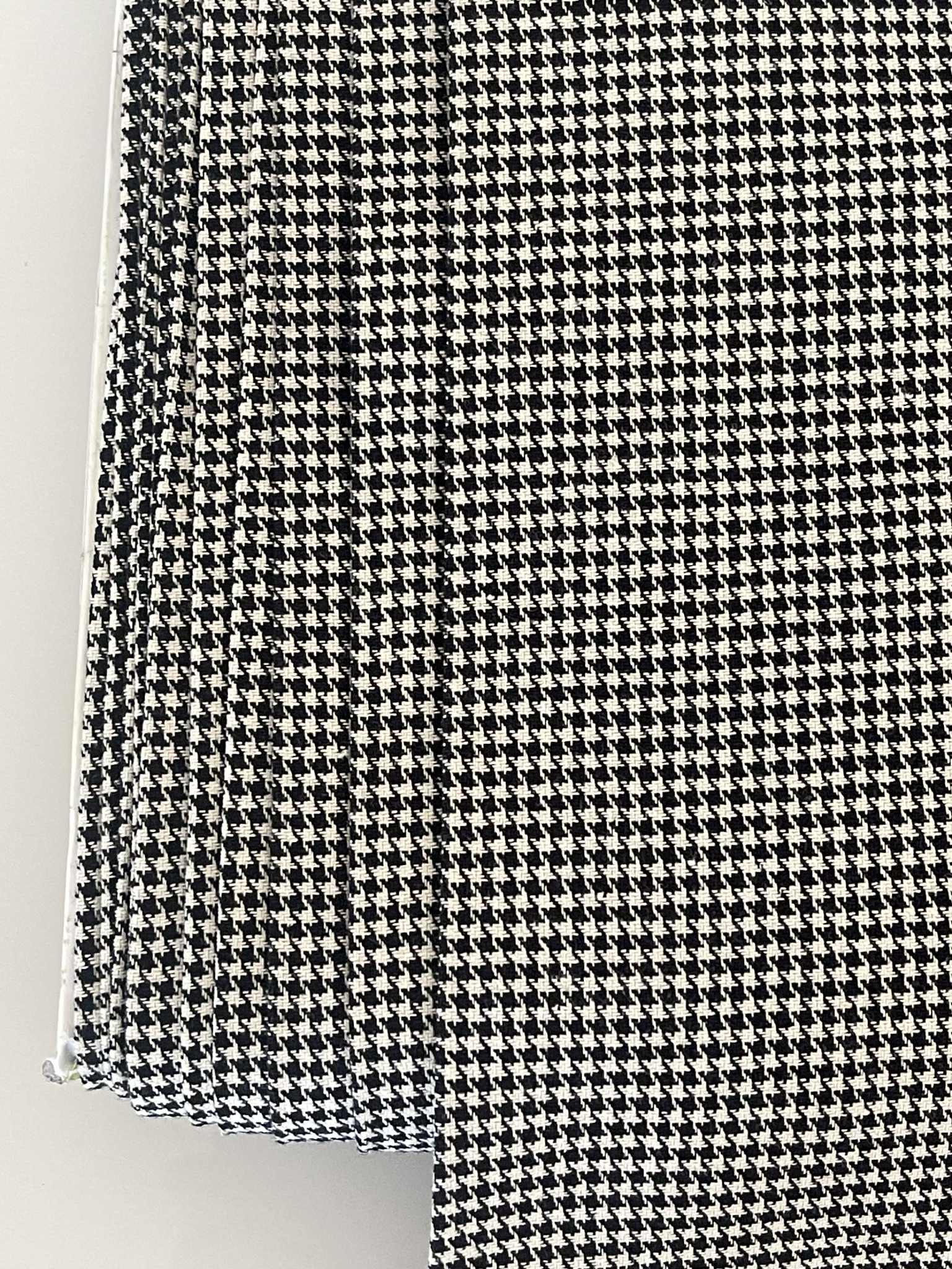 Pied de poule de algodón 100% (colección Denim) - Imagen 2