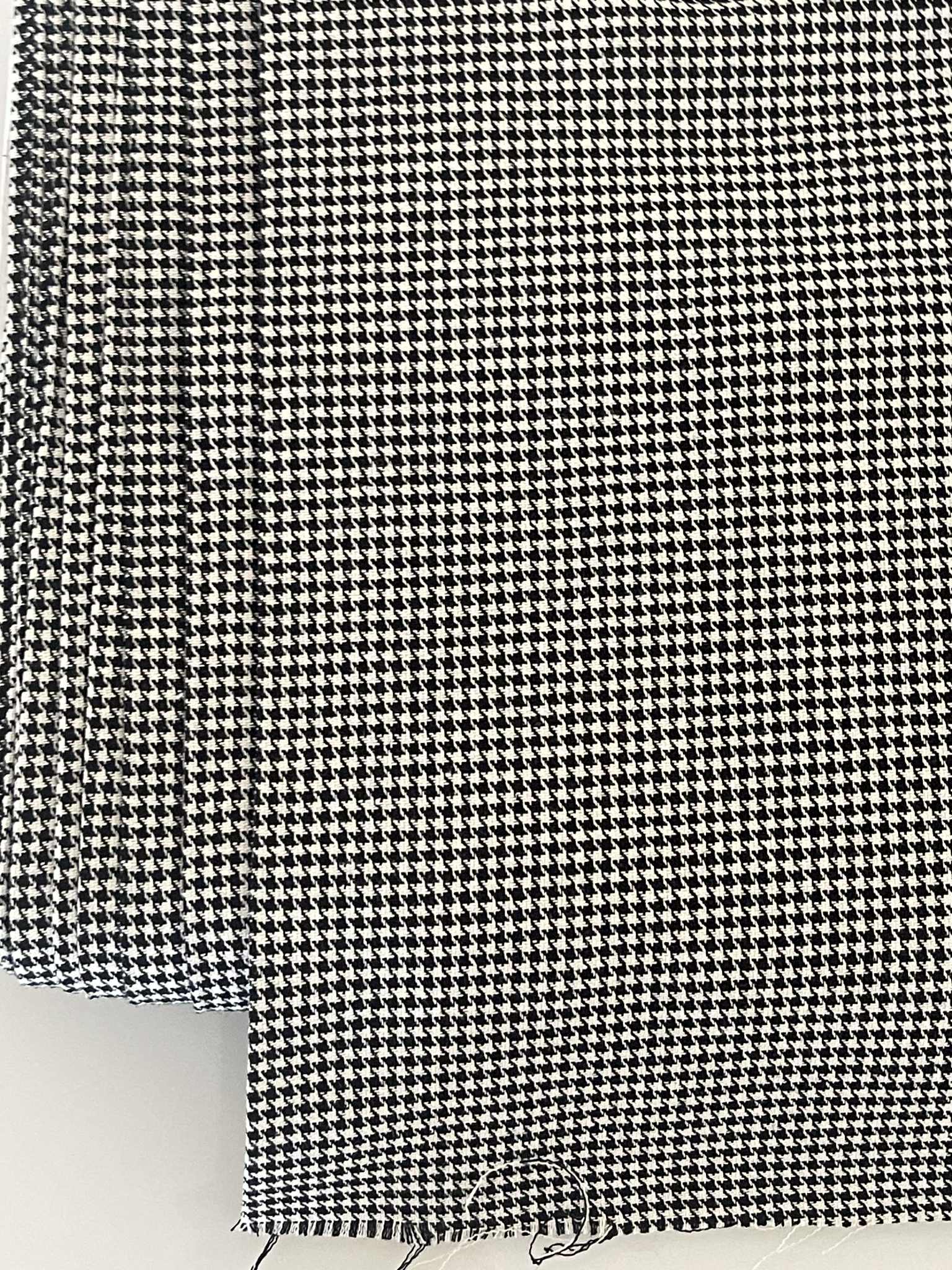 Pied de poule de algodón 100% (colección Denim) - Imagen 4
