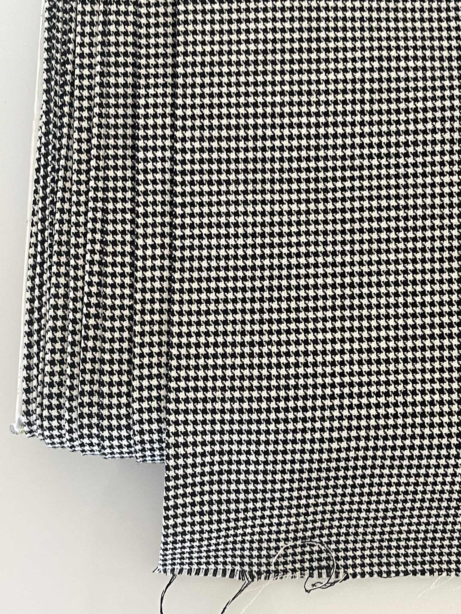Pied de poule de algodón 100% (colección Denim) - Imagen 5